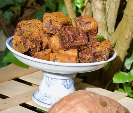 brownies chocolat patate douce