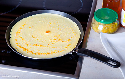 cuisson crepes a la poele